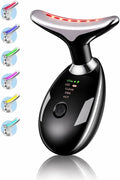 LED Neck and Face Massager with 7 Light Therapy
