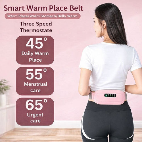 Cordless Period Cramp Relief Massager Belt